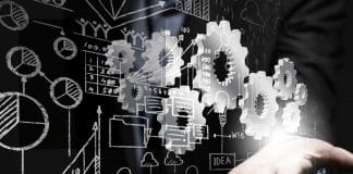 The Architecture of Active Learning Image for Architecture of Active Learning article - blueprints and gears